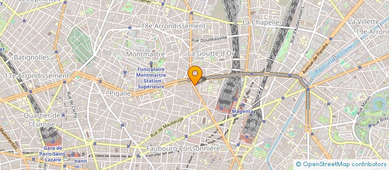 localisation de l'entreprise SSYNDICAT DE COPROPRIETE DE MAGENTA  PARIS