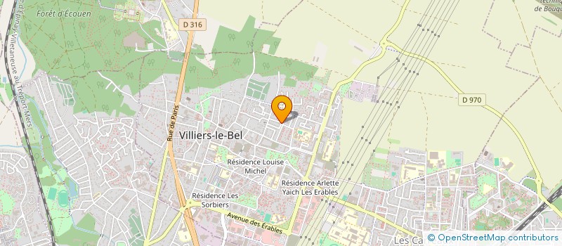 localisation de l'entreprise SSZ RENOVATION  VILLIERS-LE-BEL