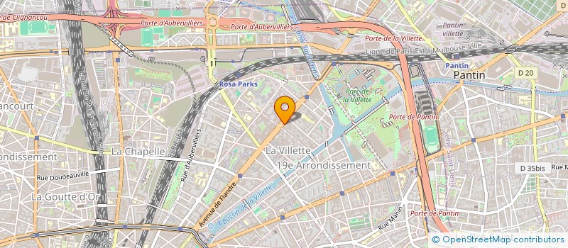 localisation de l'entreprise ST 55  PARIS