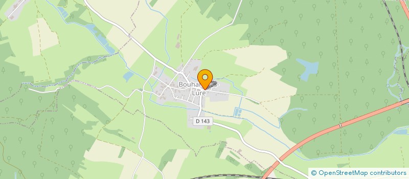 localisation de l'entreprise ST 70 à BOUHANS-LES-LURE