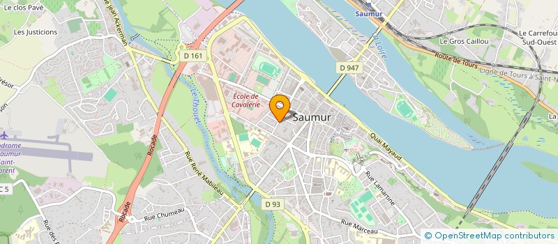 localisation de l'entreprise ST.A.T  SAUMUR