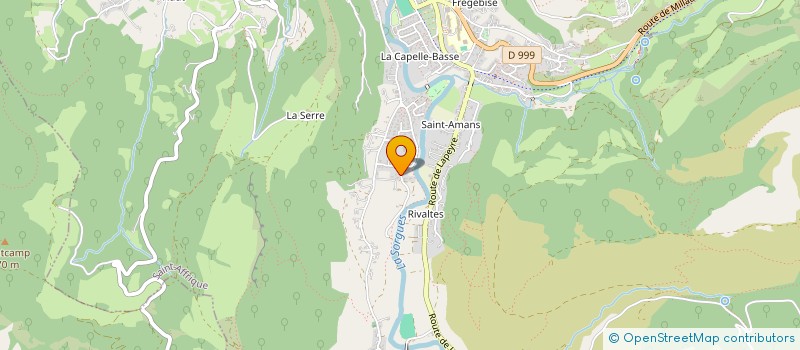 localisation de l'entreprise ST AFF COUNTRY DANCE  SAINT-AFFRIQUE