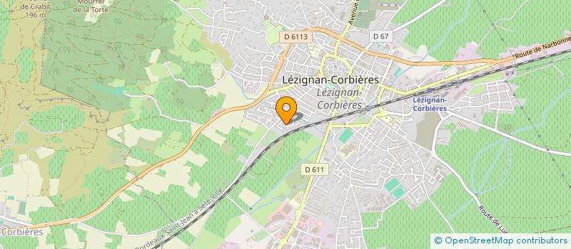 localisation de l'entreprise ST AGRICOLE 11 à LEZIGNAN-CORBIERES