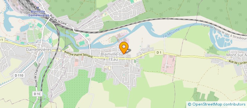 localisation de l'entreprise ST AIGNAN  BLAINVILLE-SUR-L'EAU