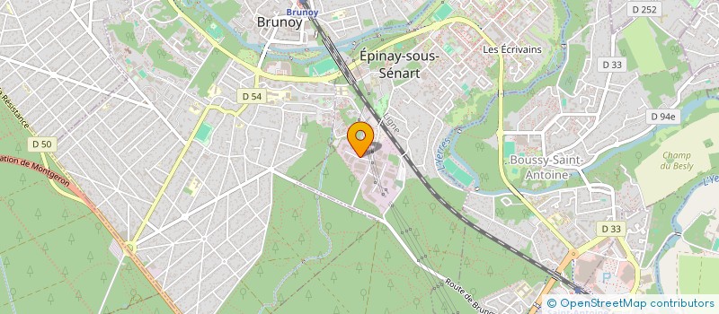 localisation de l'entreprise ST ALARMES  EPINAY-SOUS-SENART