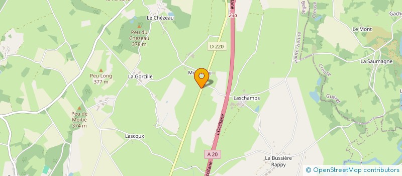 localisation de l'entreprise ST AMAND SC2M  SAINT-AMAND-MAGNAZEIX