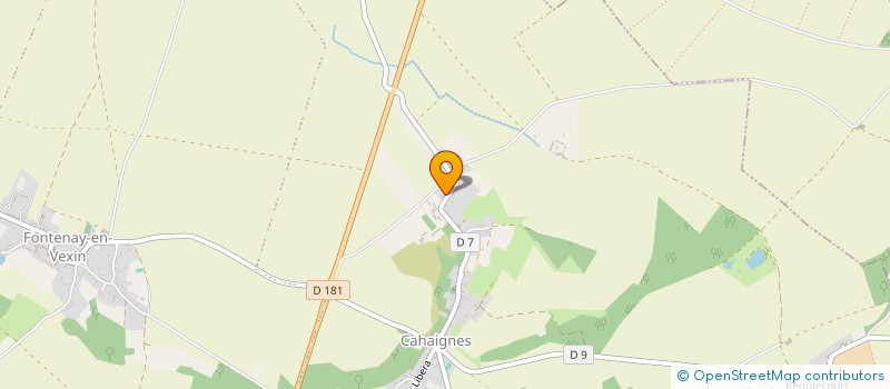 localisation de l'entreprise ST ANDRE  VEXIN-SUR-EPTE