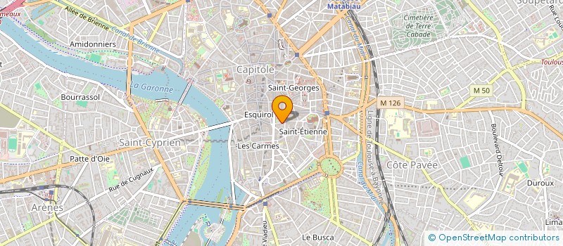 localisation de l'entreprise ST BARNABE COMPAGNIE à TOULOUSE