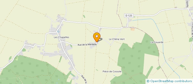 localisation de l'entreprise ST BARTHELEMY à CHEVILLY