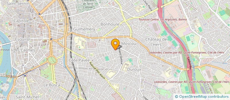 localisation de l'entreprise ST BARTHELEMY à TOULOUSE