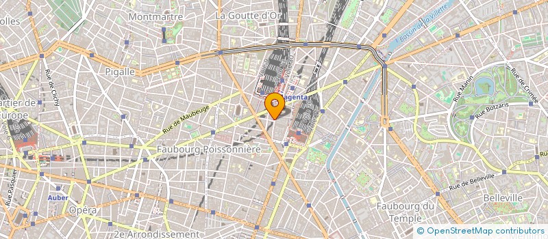 localisation de l'entreprise ST BLAISE  PARIS