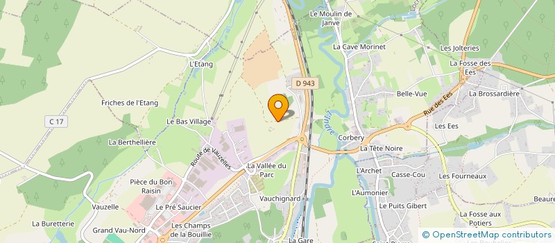localisation de l'entreprise ST BLAISE AUTOMOBILES S.A. à LOCHES