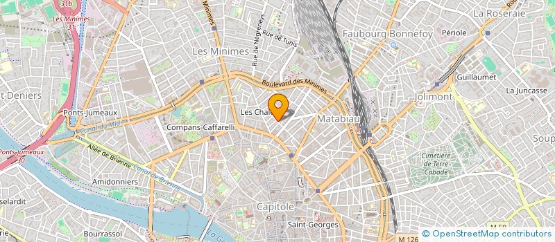 localisation de l'entreprise ST BLANCAT CYBERSECURITE à TOULOUSE