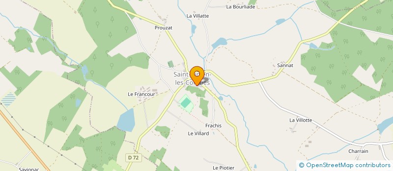 localisation de l'entreprise ST BONNET MATERIEL à SAINT-BONNET-DE-BELLAC