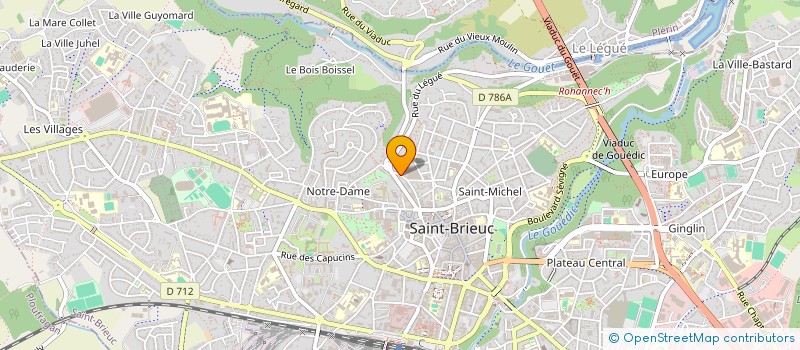 localisation de l'entreprise ST BRIEUC LOC à SAINT-BRIEUC