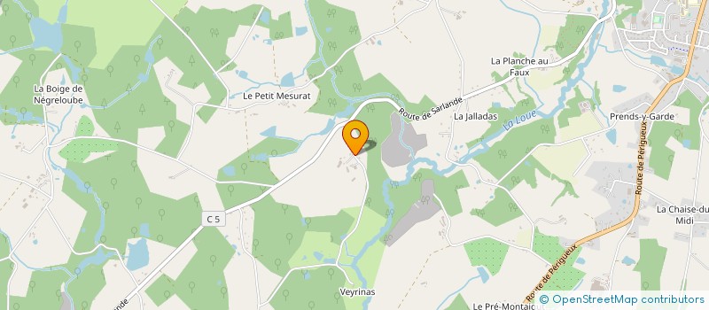 localisation de l'entreprise ST BY 3 D à GLANDON