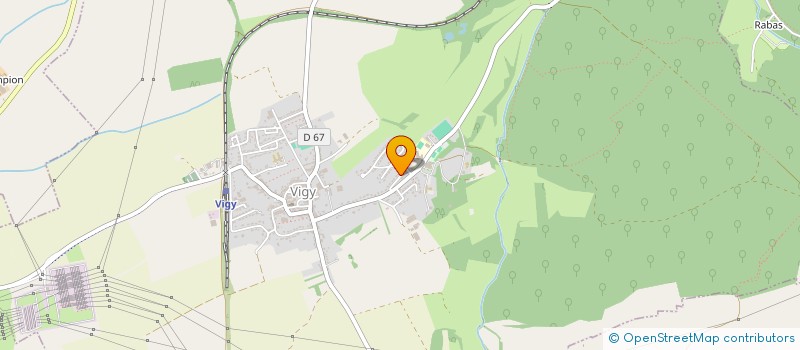 localisation de l'entreprise ST CHARLES  VIGY