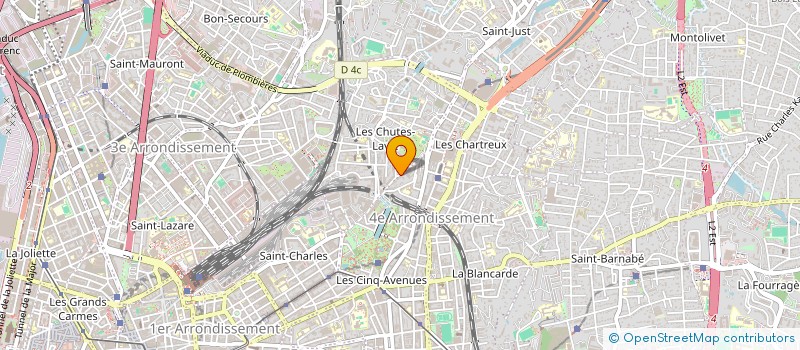 localisation de l'entreprise ST CHARLES MLLE  MARSEILLE