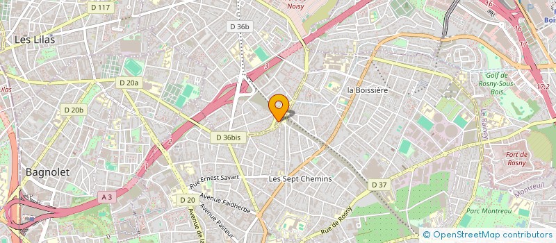 localisation de l'entreprise ST CLIMATISATION à ROMAINVILLE