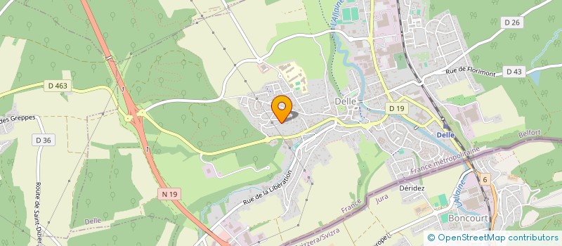 localisation de l'entreprise ST COLOMBAN  LE BOUSCAT