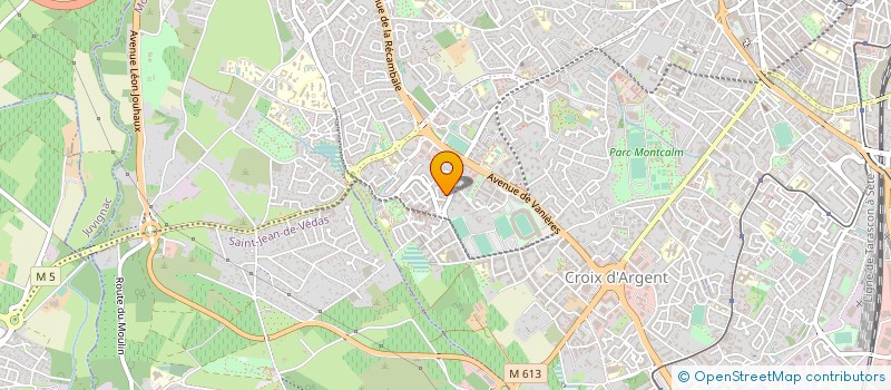 localisation de l'entreprise ST COME 3 à MONTPELLIER