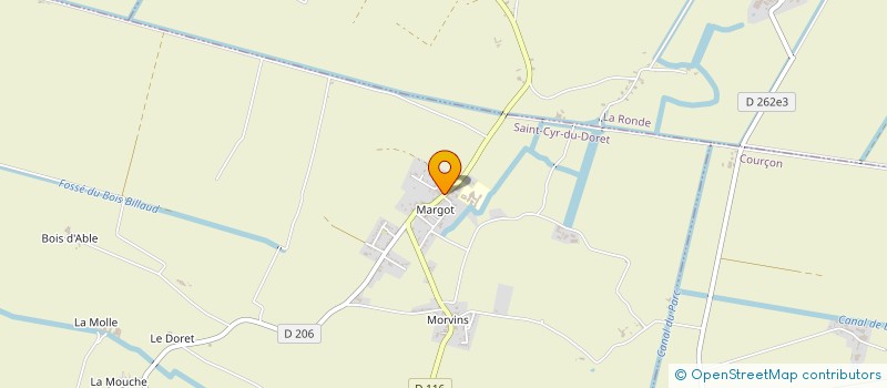 localisation de l'entreprise ST CYR S 'ANIME  SAINT-CYR-DU-DORET