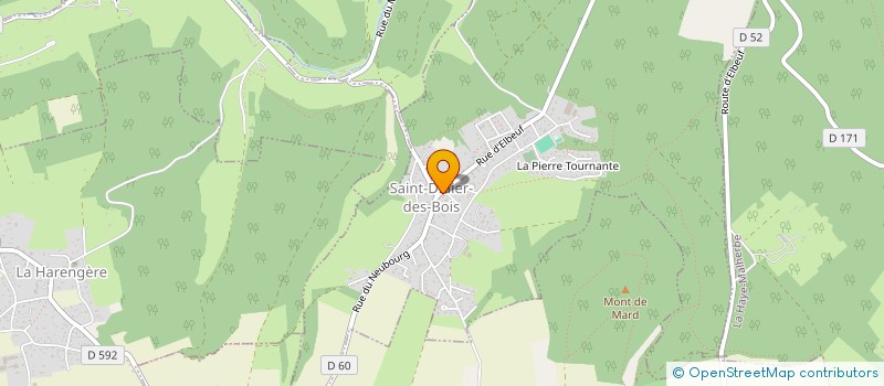 localisation de l'entreprise ST DESIRIEN  SAINT-DIDIER-DES-BOIS