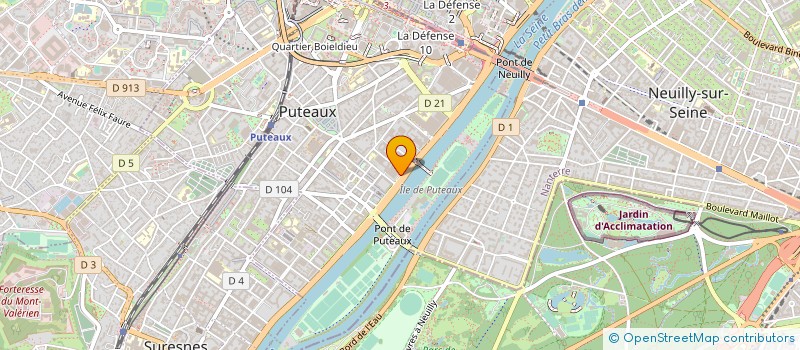 localisation de l'entreprise ST DEVEL PROD SERV CONST RENOV à PUTEAUX