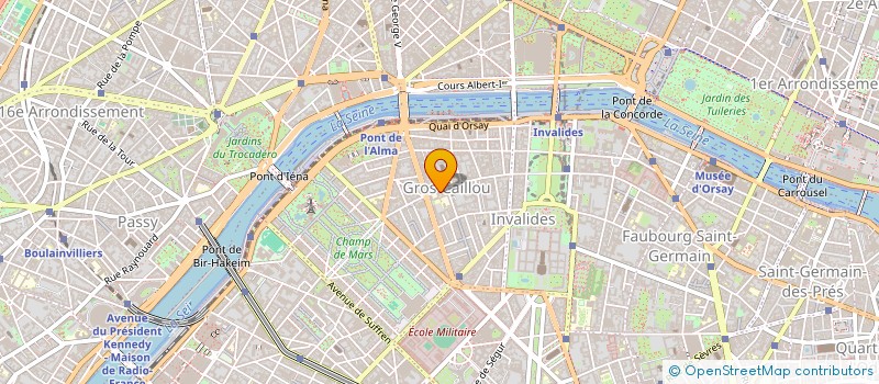 localisation de l'entreprise ST DOMINIQUE PARTNERS à PARIS
