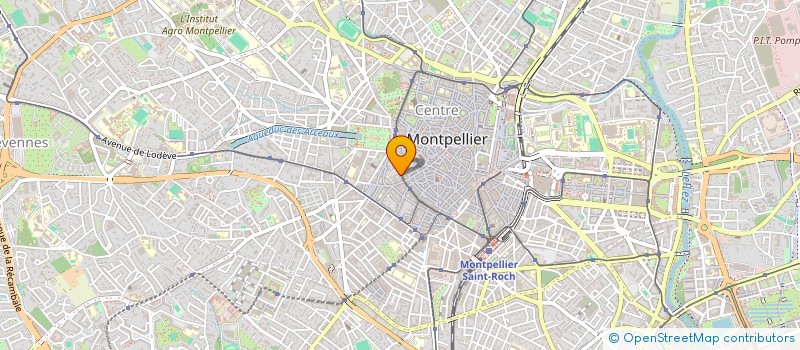 localisation de l'entreprise ST EFFICIENCY à MONTPELLIER