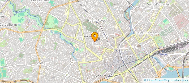 localisation de l'entreprise ST ERWAN à NANTES