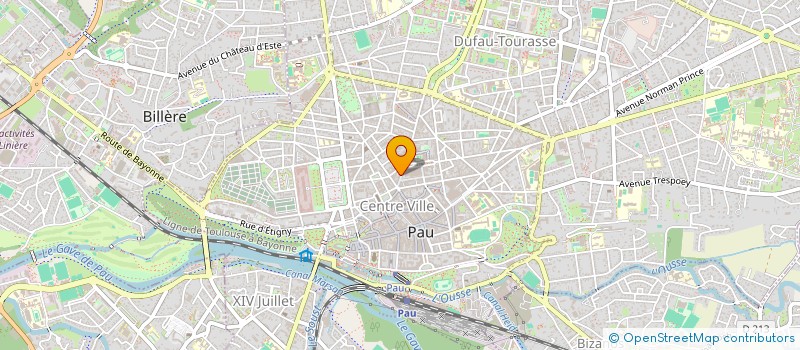 localisation de l'entreprise ST ET GO à PAU
