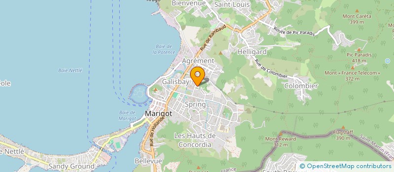 localisation de l'entreprise ST EXPEDIT GESTION à SAINT-MARTIN