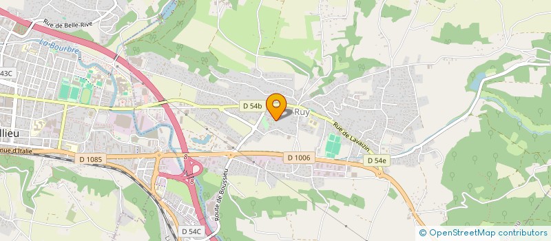 localisation de l'entreprise ST GASSIN  RUY-MONTCEAU