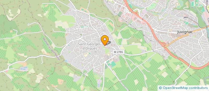 localisation de l'entreprise ST GEORGES D'ORQUES XIII  SAINT-GEORGES-D'ORQUES