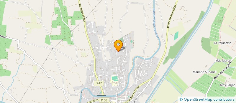 localisation de l'entreprise ST GILLES BASKET CLUB  SAINT-GILLES