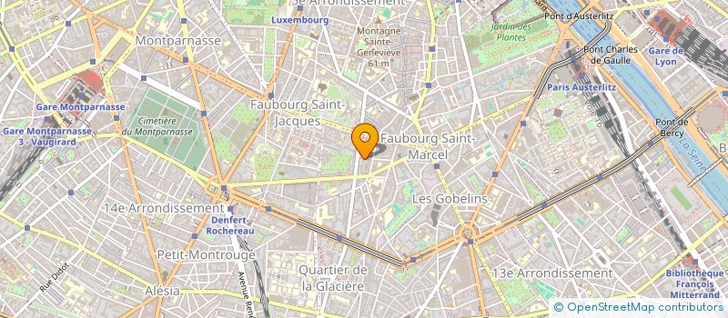 localisation de l'entreprise ST HIPPOLYTE 2000  PARIS