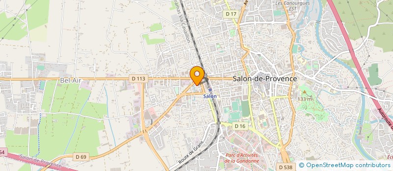 localisation de l'entreprise ST HONORE  SALON-DE-PROVENCE