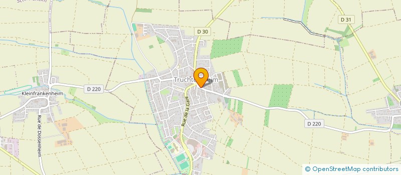 localisation de l'entreprise ST' IL ET ELLE  TRUCHTERSHEIM