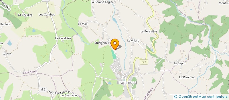 localisation de l'entreprise ST IMMO  GRAMMOND