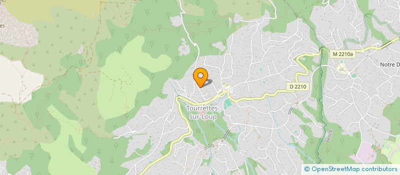 localisation de l'entreprise ST JARDINS  TOURRETTES-SUR-LOUP