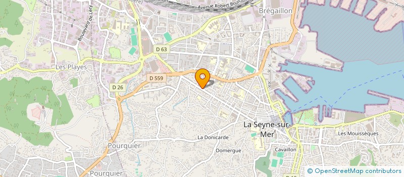 localisation de l'entreprise ST JEAN C 67 à LA SEYNE-SUR-MER