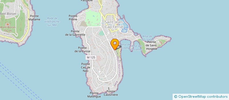 localisation de l'entreprise ST JEAN SOULEOU à SAINT-JEAN-CAP-FERRAT
