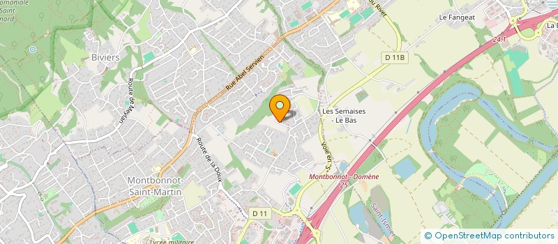 localisation de l'entreprise ST JOO CONSULTING SERVICES à MONTBONNOT-SAINT-MARTIN