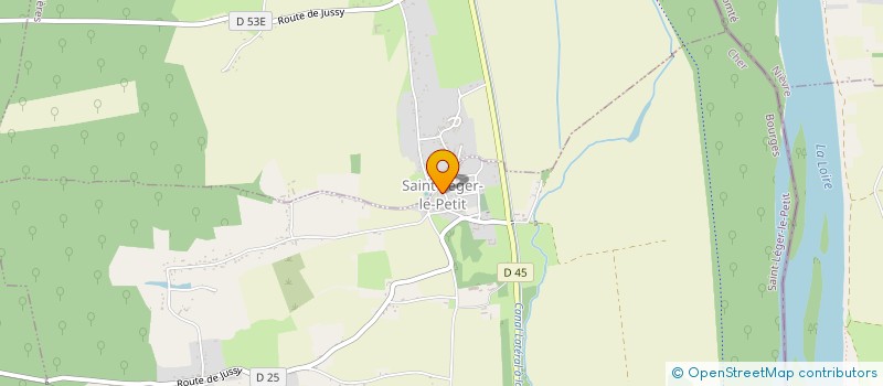 localisation de l'entreprise ST LEGER EN FETES  SAINT-LEGER-LE-PETIT