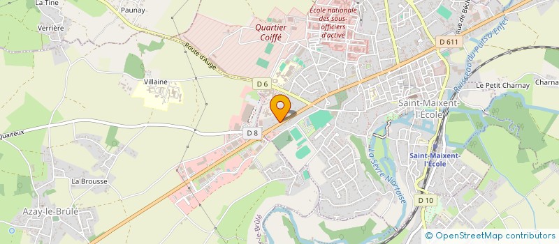 localisation de l'entreprise ST MAIXENT CONTROLE à SAINT-MAIXENT-L'ECOLE