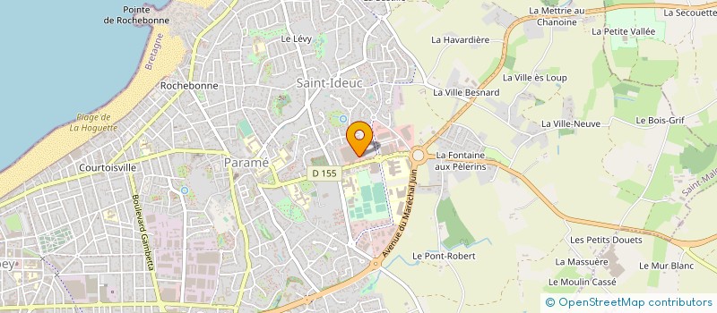 localisation de l'entreprise ST MALO DISTRIBUTION à SAINT-MALO
