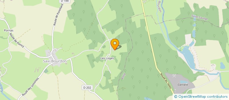 localisation de l'entreprise ST MARTIN  SAINT-SAULGE