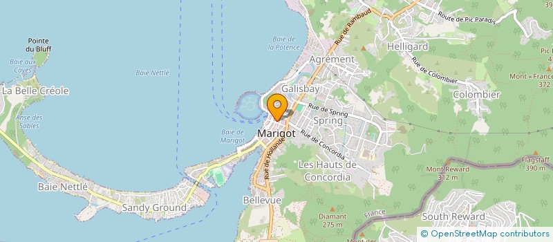 localisation de l'entreprise ST MARTIN CARS  SAINT MARTIN