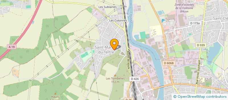 localisation de l'entreprise ST-MARTIN LOISIRS  ST MARTIN DU TERTRE